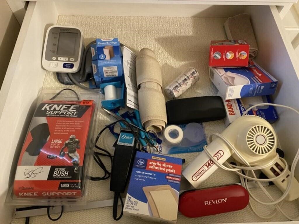 Contents of 2 Bathroom Drawers