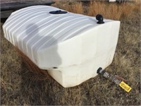 500 Gallon Water Tank W/Fittings & Valve