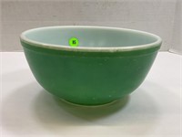 pyrex # 403 green primary color mixing bowl