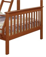 Donco Kids Twin Full Mission Bunk Bed Head Frame