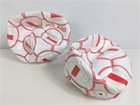 Poland Soccer Balls x2 (Size 5 Ball)