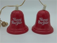 Happy New Year Bell Lights