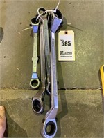 Angle Head Ratcheting Reversable Wrenches