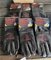 6 Pair Onyx Welding Gloves