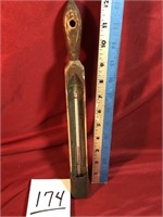 Wood handled Taylor thermometer