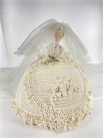 Hand Crocheted VTG 1966 Barbie Bride