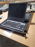 IBM Rackmaount 1U Keyboard and monitor