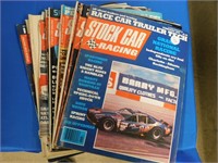 LOT STOCK CAR MAGAZINES 1978