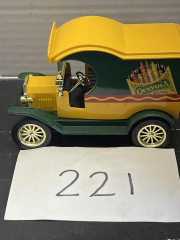 Gearbox die cast CRAYOLA car