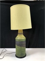 RETRO POTTERY LARGE TABLE  LAMP