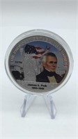 James K. Polk Commemorative Presidential Coin
