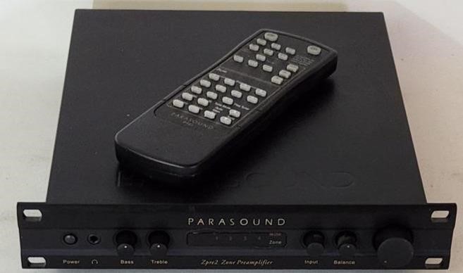 Parasound Zpre2 Zone Preamplifier Pre Amp & Remote