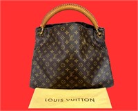 Louis Vuitton Artsy MM Brown Hand Bag