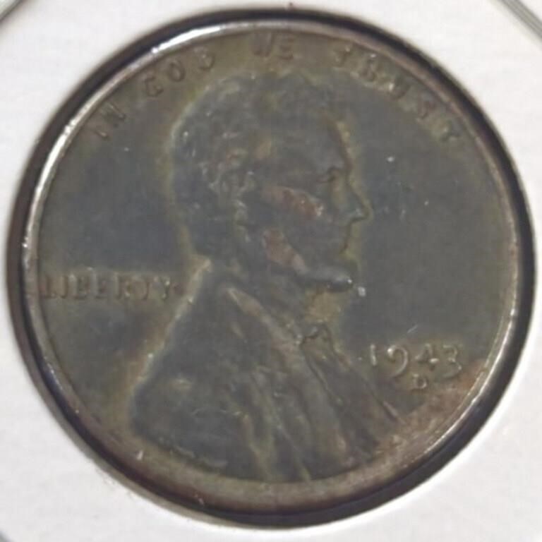 1943d steel wartime penny
