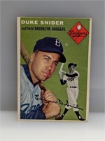 1954 Topps #32 Duke Snider HOF Brooklyn Dodgers