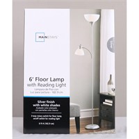 72" Combo Floor Lamp and Reading Light a112