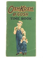 OshKosh B'Gosh Railroad Time Book 1934-5, Filled