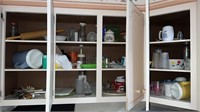 4 kitchen cabinet contents