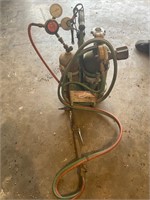 Mini oxygen and acetylene with torch head