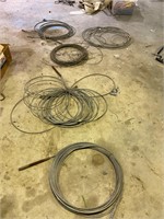 5 various rolls cable- see all pics