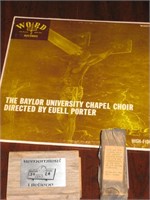 Baylor Choir Album & 2 pcs Wood from Baylor