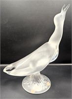 Tall Lalique "Maison" Dove- Signed