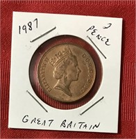 1987 Great Britain 2 Pence