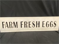 FARM FRESH EGGS SIGN