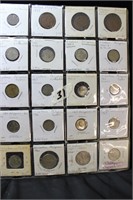 20 Misc International Coins