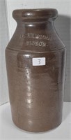 L.BRISTOL PICTON ONT STONEWARE JAR