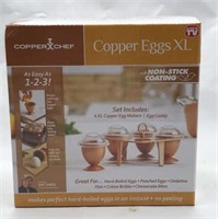 Nonstick Copper Chef Copper Eggs Xl Insert