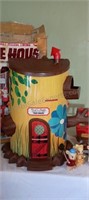 Vintage Elly and Andy Tree House w Mice and