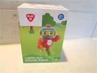 NEW LIGHTS AND SAUNDS TOY ROBOT 2+