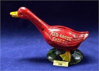 Iron Red Goose Shoes Bank 7 x 10