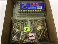 Group of 9 MM Ammo Including 2-American Ammo