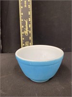 Vintage Pyrex Primary Small Blue Nesting Bowl