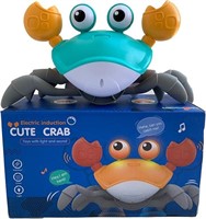 Crawling Crab Baby Toy with Light Up for Kids Todd