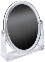 Acrylic Vanity Mirror, Clear 7x