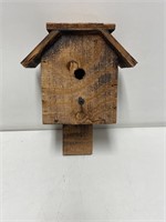 Fence Mount Wood Birdhouse  9x4.5x13