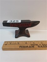 Winchester salesman sample size anvil