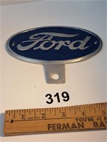 Ford License Plate Topper cast aluminum