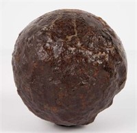 8 Pound Iron Cannon Ball.