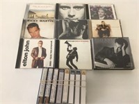 9 Mixed Music CD & 8 Pre Recorded Music Cassettes