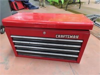 30" Craftsman Steel 4 Drawer Bench Top Tool Box
