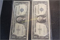 CHOICE OF SILVER CERTIFICATES (2)