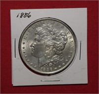 1886 Morgan Silver Dollar