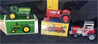 3 mini tractors