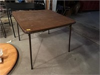 Brown Folding Table