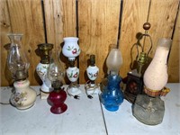 Vintage Oil & Electric Lamps