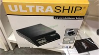 Ultraship 55 lb shipping scale, like new in the